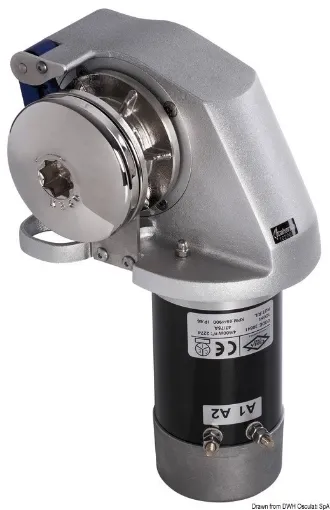 Picture of Obi windlass 500W 12V without drum - 6mm gypsy - Italwinch