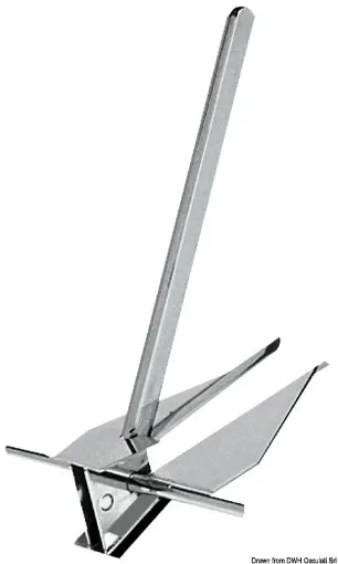 Picture of Danforth stainless steel anchor 28 kg - Danforth