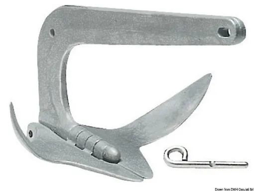 Picture of Trefoil Anchor, foldable 7.5 kg