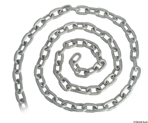 Picture of Galvanised genoese chain 8 mm x 50 m - 50 - 8 - 1.33 - 600 - 2400