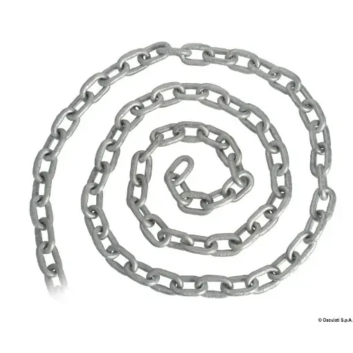 Picture of Galvanised genoese chain 8 mm x 50 m - 50 - 8 - 1.33 - 600 - 2400