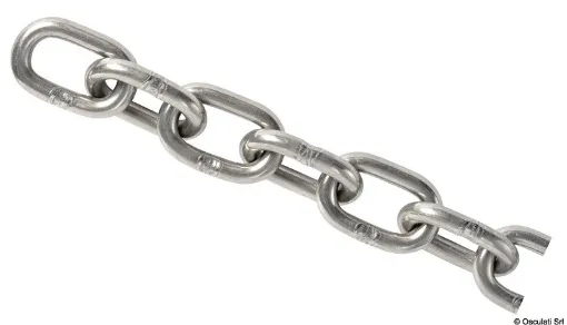 Picture of Stainless steel genoese chain 3 mm x 50 m - 3 - 0.165 - 110 - 450