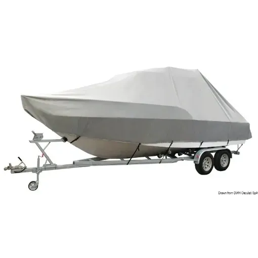 Picture of Jumbo made - to - measure cover 580/640 cm - max boat width 240 cm - grey