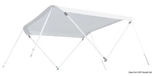 Picture of HS Bimini 190/210 x 200 cm - height 110 cm - Tessilmare shade master