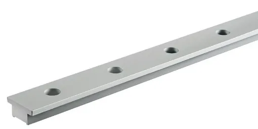 Picture of Anodised aluminium rail 25x4 mm (2m - bar)