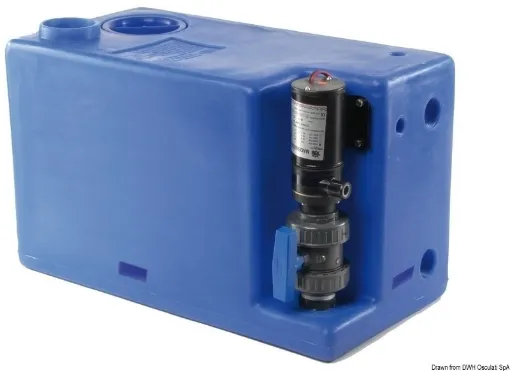 Picture of Waste water tank with in - built soaker 72L