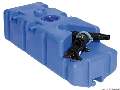 Picture of Waste water tank with built - in macerator 100L - Whale