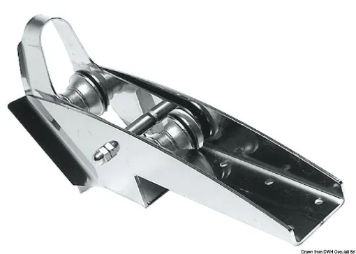 Picture of Hinged bow roller with fairlead up to 20 kg