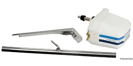 Picture of Windshield wiper motor 12V with telescopic arm 300/350mm