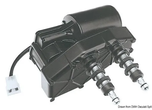 Picture of Heavy duty windshield wiper motor 12V - Doga