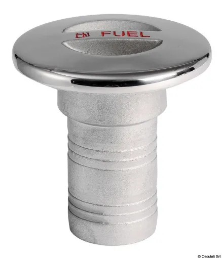 Picture of Fuel deck plug - cast mirror polished AISI316 - 38mm