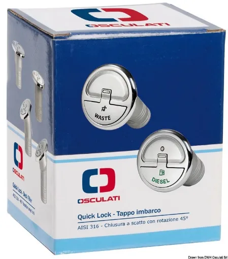 Picture of Diesel quick lock deck filler - 50mm