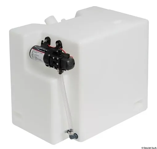 Picture of Fresh water tank with 12V pump 32L