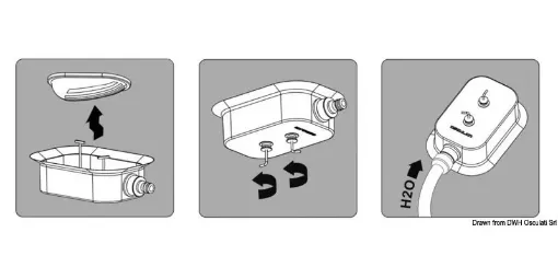 Picture of Universal flushing muffs for inboard engines