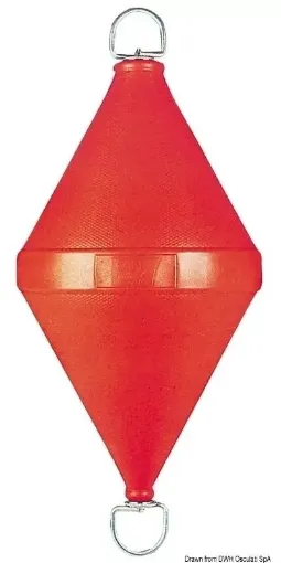 Picture of Two - cone buoy white 500 x 1030 mm