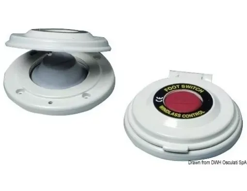 Picture of Foot - switch for windlass, red/white