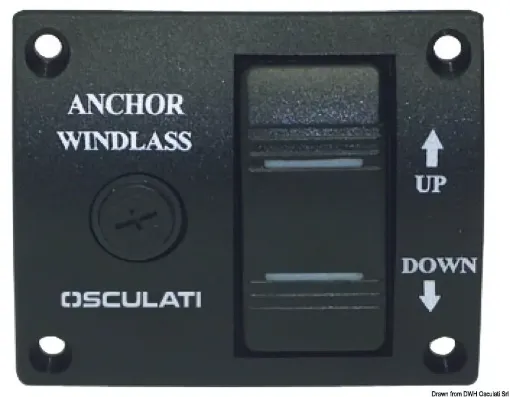 Picture of Windlass control panel with toggle switch