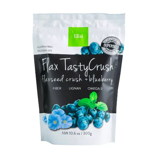 Picture of Flax tastycrush blueberry - 300g - Elixi