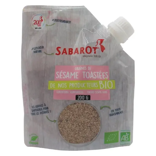 Picture of Sesame seeds toasted organic 200g