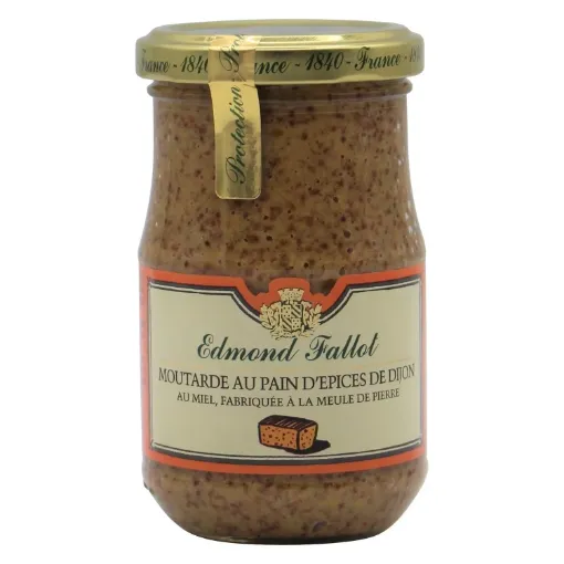 Picture of Ginger bread mustard jar 210g