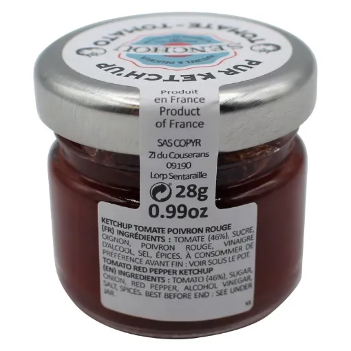 Picture of Ketchup gluten free mini jar 60x28g