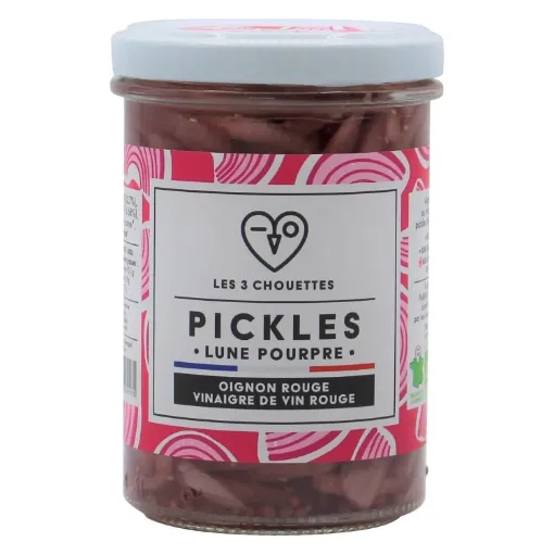 Picture of Pickles red onion vinegar organic 210g