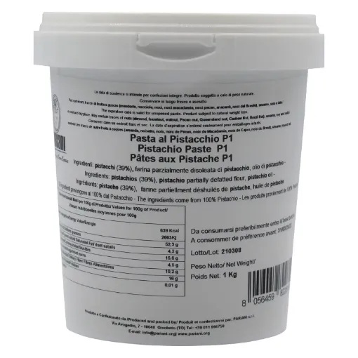 Picture of Pistachio paste natural 1kg