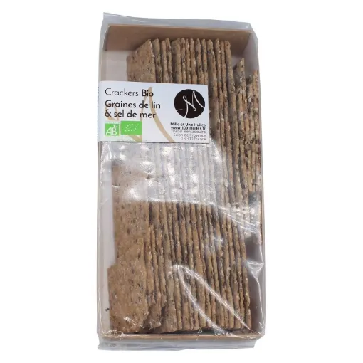 Picture of Crackers flaxseed and sea salt 150g