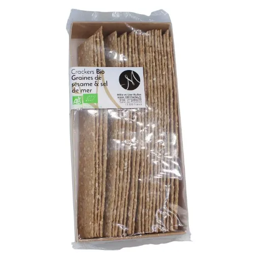 Picture of Crackers sesame seed and sea salt 150g