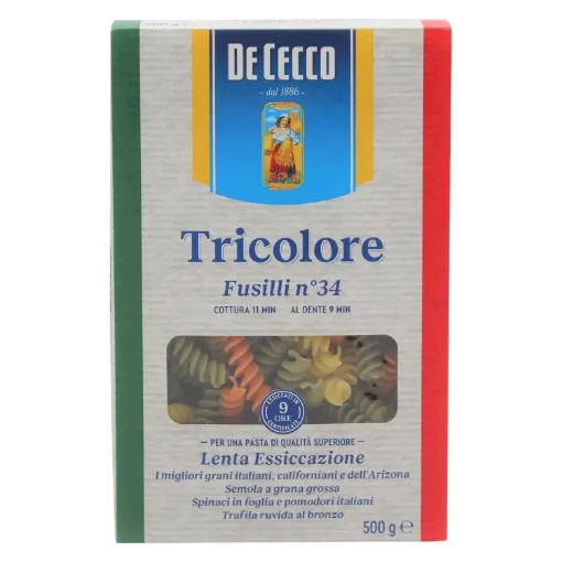 Picture of Pasta Fusilli tricolor N°34 500g