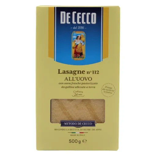 Picture of Pasta Lasagna N°112 500g - 500 - 1 - Pasta