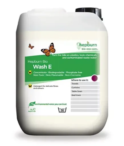 Picture of Bio wash E - Laundry detergent drum - super concentrated enzymatic - 5L - Hepburn bio