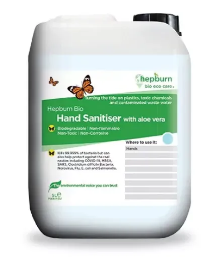 Picture of Hand Sanitizer drum - ready to use - 5L - Hepburn bio