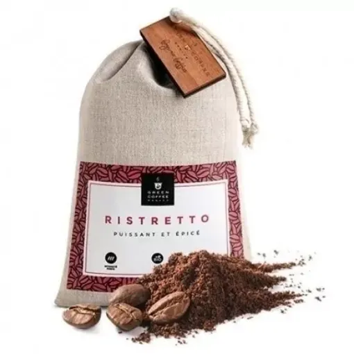 Picture of Ristretto Grand Cru ground coffee Bio - 250gr - Green Coffee Monaco