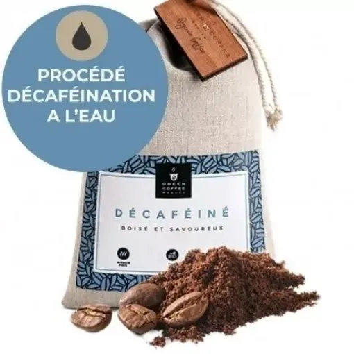 Picture of Decaf Grand Cru ground coffee Bio - 250gr - Green Coffee Monaco