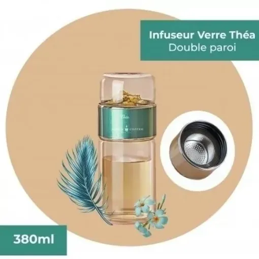 Picture of Infuser thea emerald green - Théa - gris