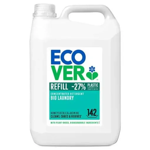 Picture of Laundry liquid bio - honeysuckle and jasmine - 5L - Ecover