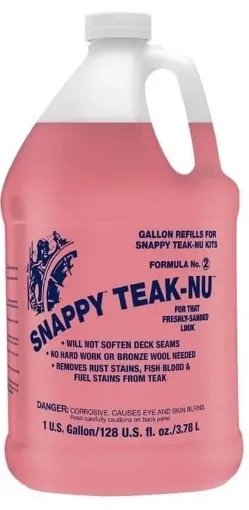 Picture of Two - step teak cleaning - part 2, 1 Gallon/ 3,78L - Snappy Teak -