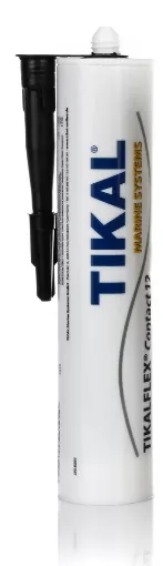 Picture of Marine adhesive tikalflex contact 12 - black - 290ml cartridge - Tikal