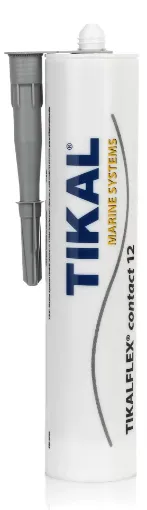 Picture of Marine adhesive tikalflex contact 12 - grey - 290ml cartridge - Tikal