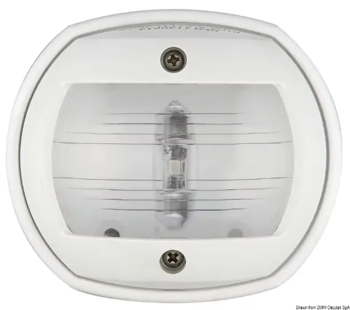 Picture of Compact white 135° white stern led navigation light