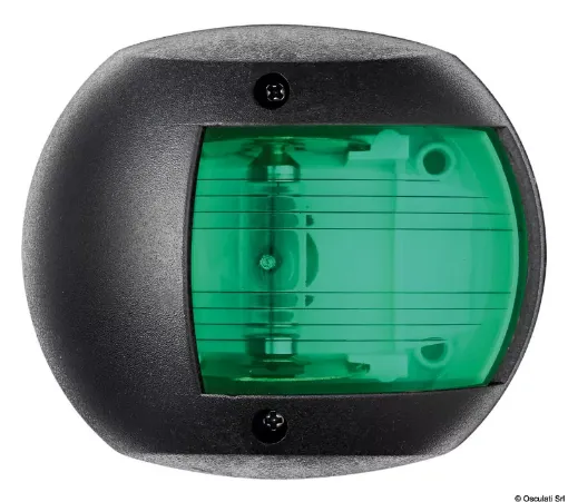 Picture of Classic 20 LED navigation light black right - 112.5° right - White - Black - 0.8 - 12V