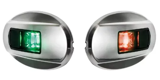 Picture of Nemo navigation light green/red - left & right 112.5 ° for recessed mounting - green & red