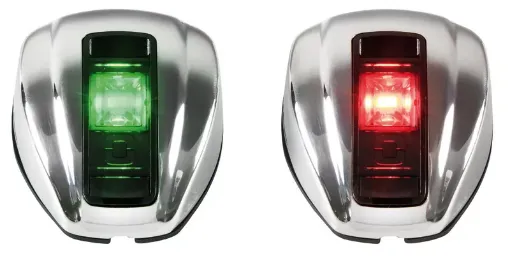 Picture of Nemo white navigation lights - left and right 112.5 ° vertical mounting