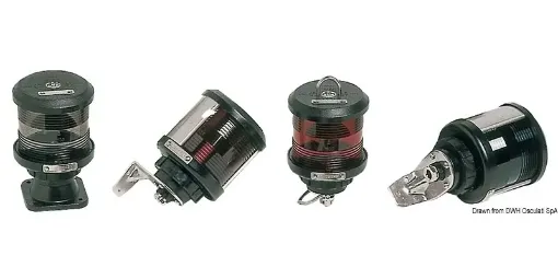 Picture of Navigation light 360° red 25W - to be suspended - Dhr