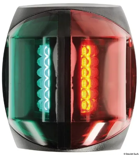 Picture of Sphera II bicolor black body - 112.5° & 112.5° bicolor - Green/red - Black - 2 - 12/24V