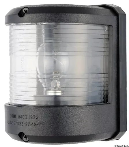 Picture of Navigation light black 12V masthead white - utility 78