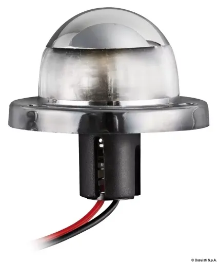 Picture of Navigation light white 225° made of chromed ABS