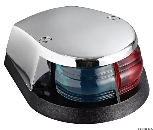 Picture of Navigation light red green bow - chromed cap