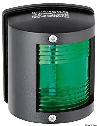 Picture of Navigation light black 112.5° green - utility77